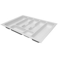 Besteckeinsatz Zubehör in Weiß - Weiß, MODERN, Kunststoff (53,3/5/38,4cm) - FlexWell