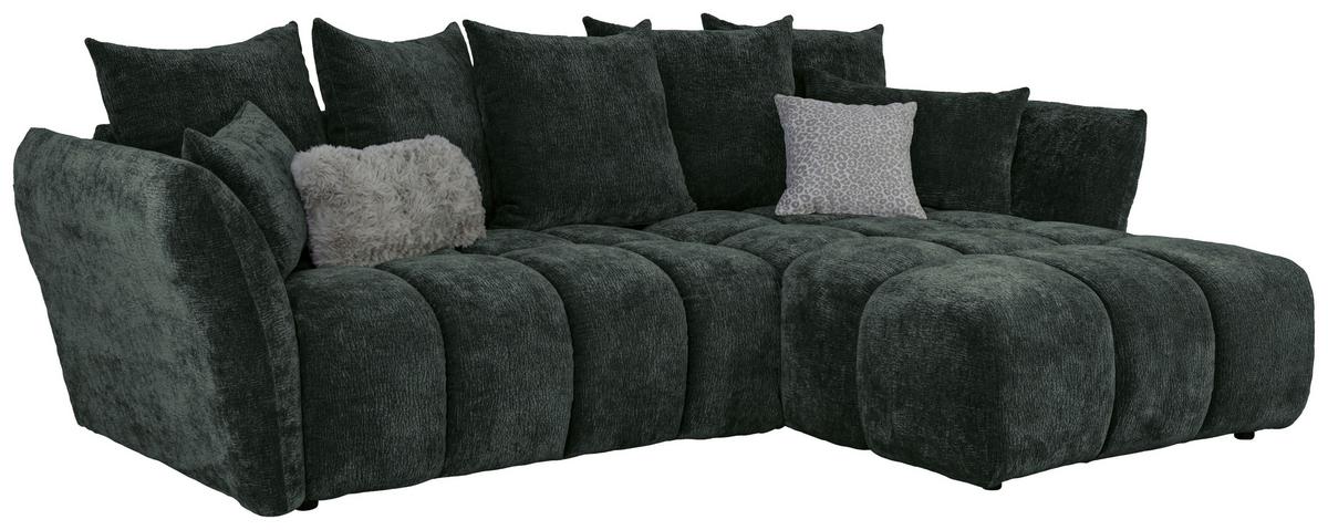 Canapea modulara CAMMELLIO - verde închis, Modern, textil (296/189cm) - Mömax