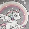 Kinderteppich Unicorn Bunt 100x150cm - Multicolor, Textil (100/150cm) - MÖMAX modern living