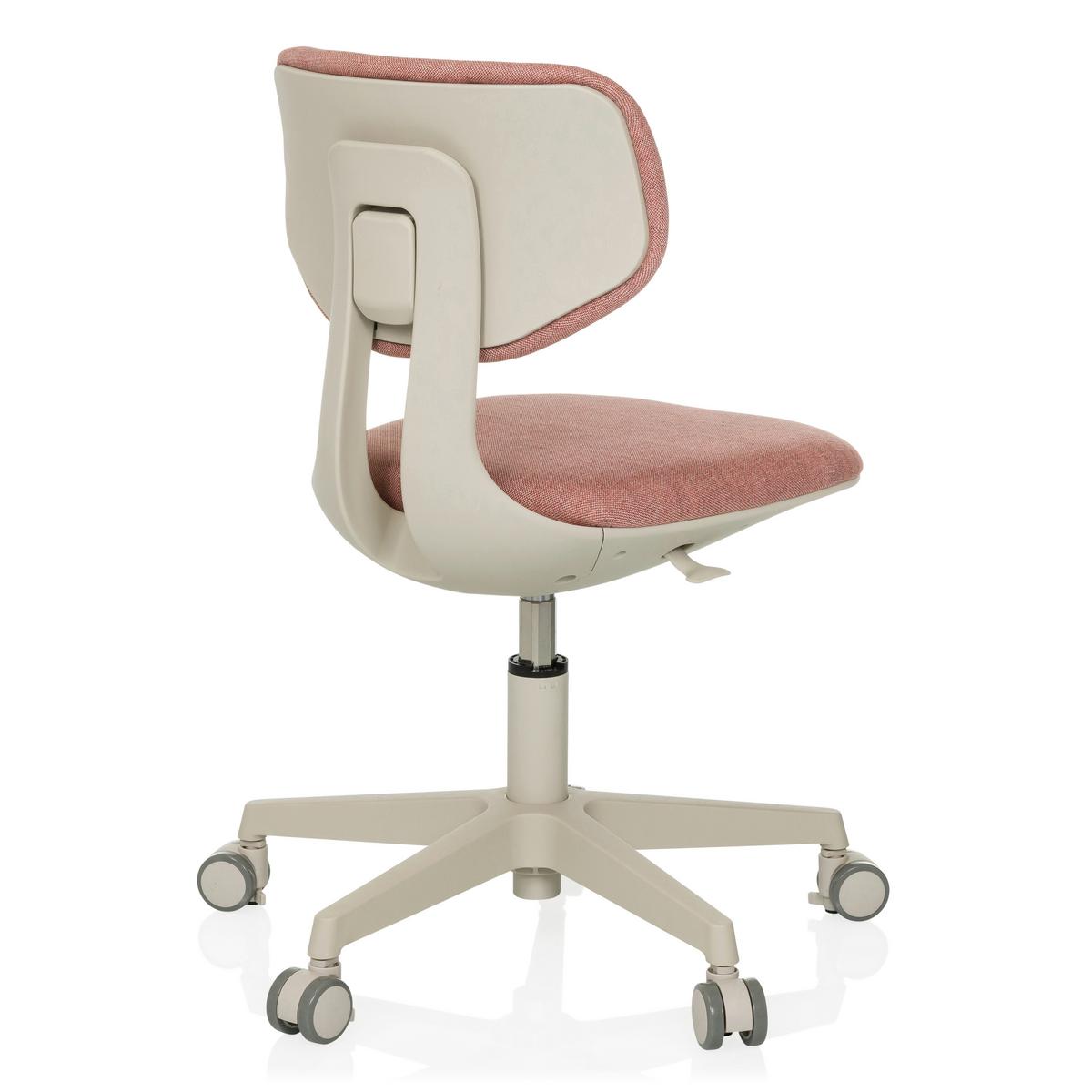 Otroški Vrtljivi Stol Kiddy Classic, Roza - roza/krem barve, Moderno, umetna masa/tekstil (52/70 - 79/52cm) - MID.YOU