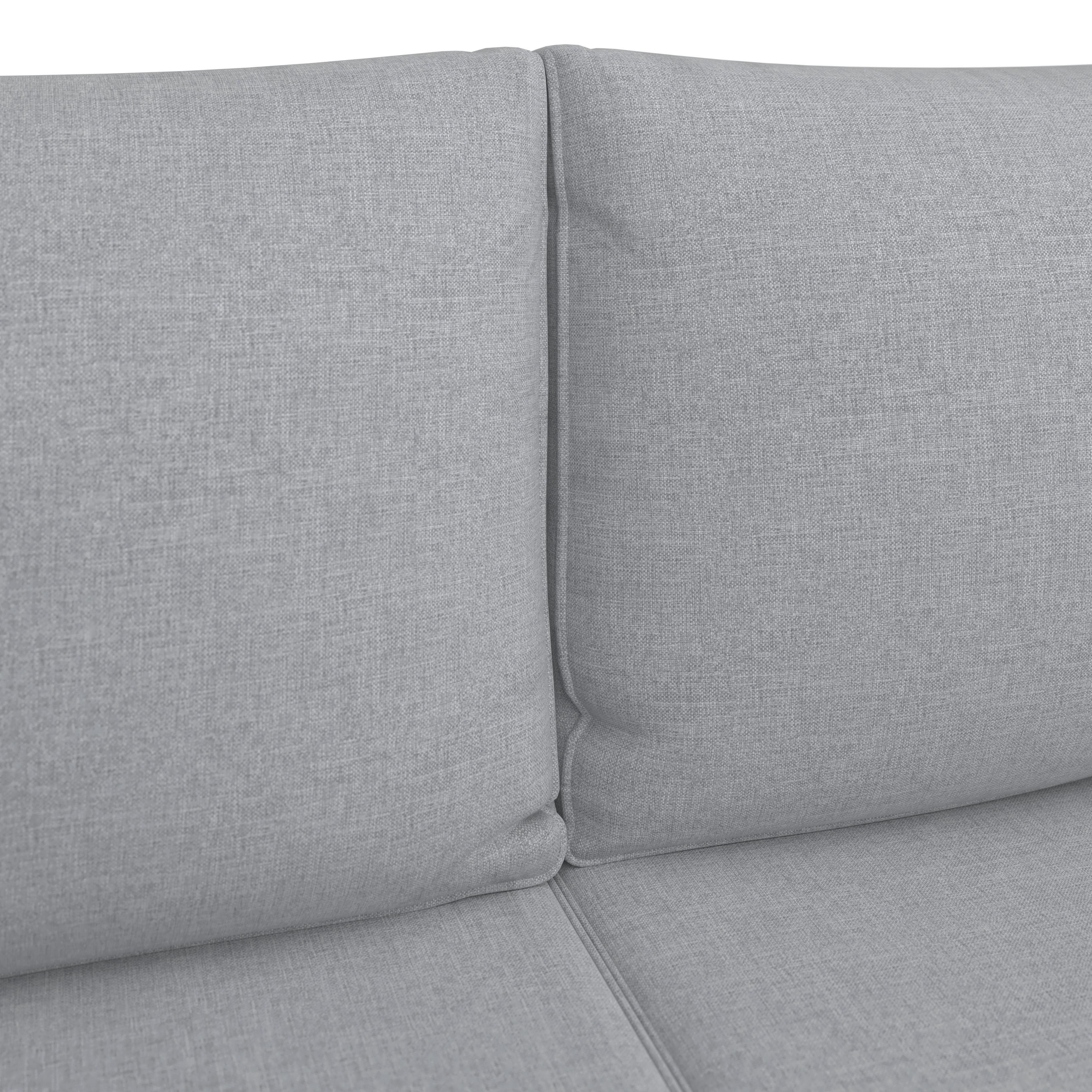 Loungegarnitur-Set Pergolina Grau aus Metall/Textil - Dunkelgrau/Hellgrau, Modern, Kunststoff/Textil (194/245cm) - Bessagi Garden