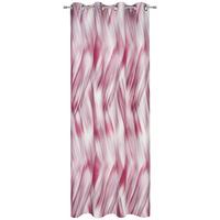 ZASŁONA NA PRZELOTKACH GIO - czerwony, Design, tkanina (140/255cm) - Novel