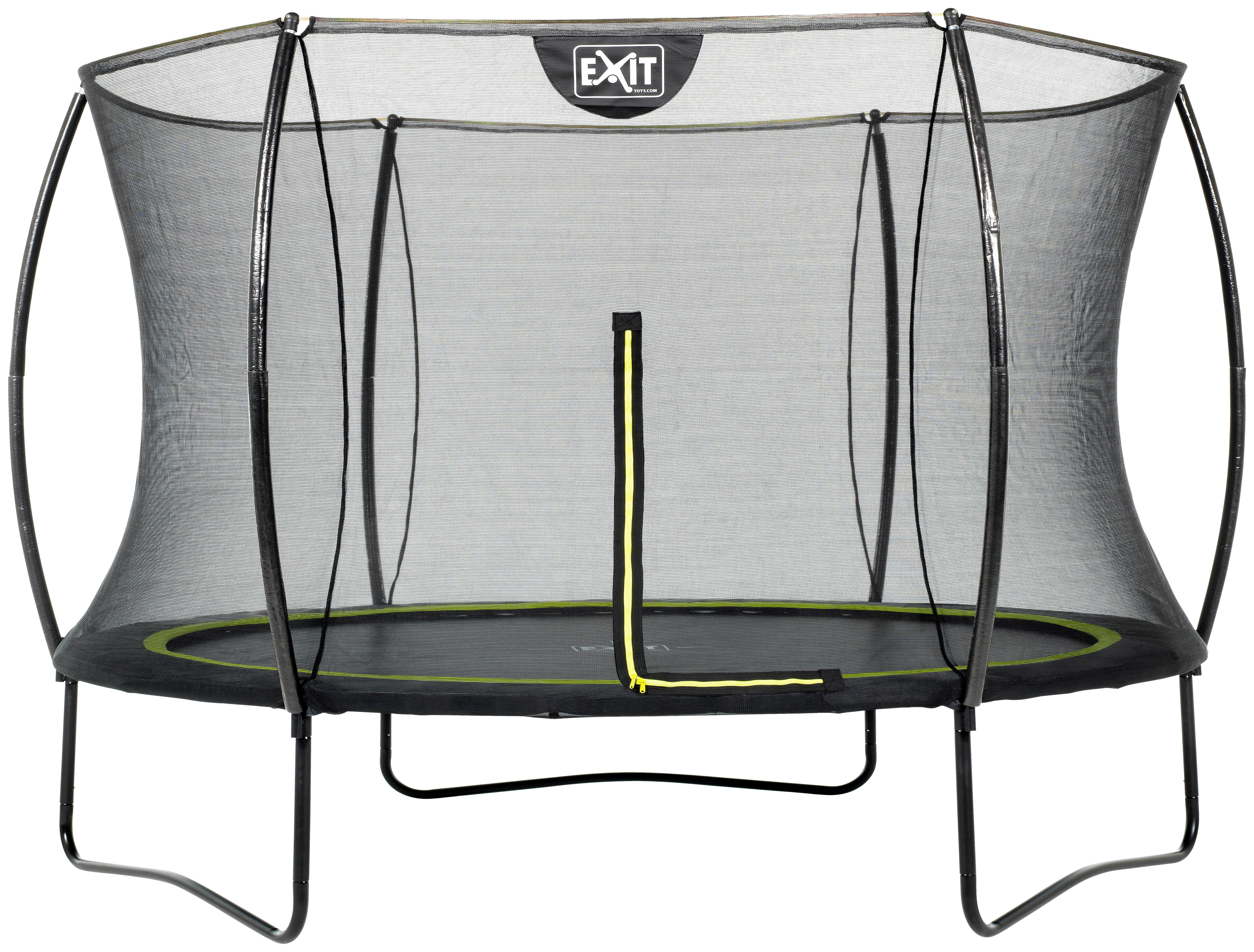 Trampolin Exit Silhouette, Ø 305cm - črna, Konvencionalno, kovina (305/182cm) - EXIT Toys