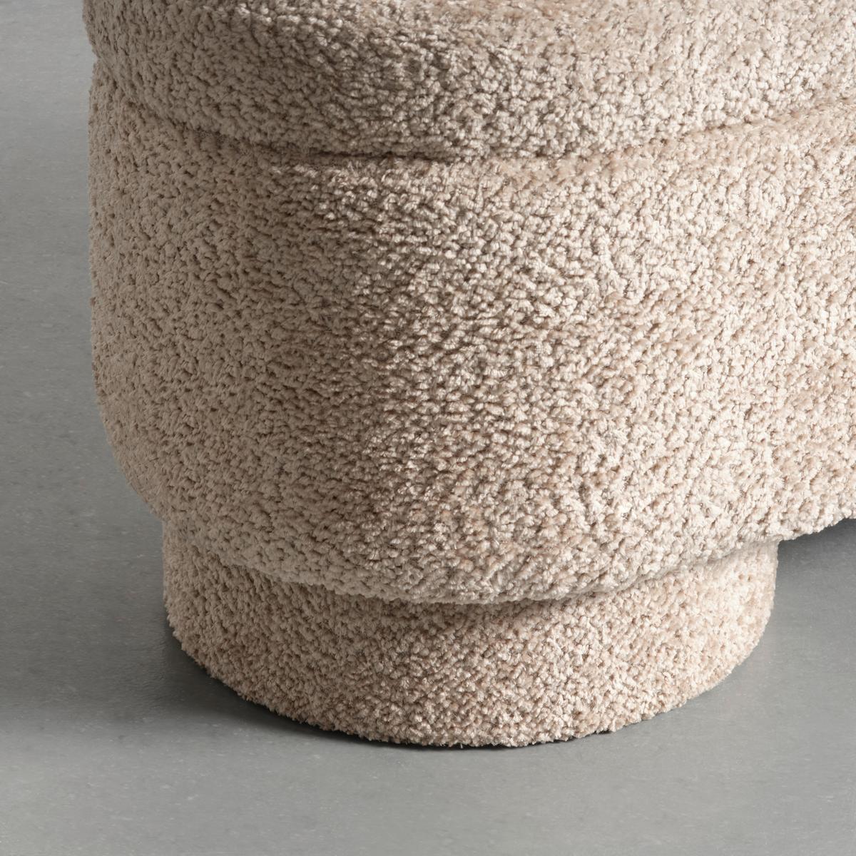 Sitzbank Marilyn Taupe mit Stauraum - Taupe, MODERN, Holzwerkstoff/Textil (100/43/42cm) - Premium Living
