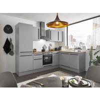 Eckküche Denver ca.280x175 cm Grau - Eichefarben/Schwarz, Design, Holzwerkstoff/Kunststoff (280/175cm) - P & B