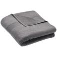 Duschtuch Silvia Grau - Grau, Textil (70/140cm) - Mömax modern living