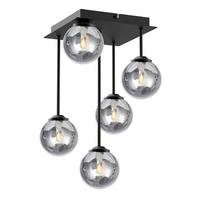 LAMPA WISZĄCA MURIEL - czarny, Trend, metal/szkło (25,5/25,5/41cm) - Novel