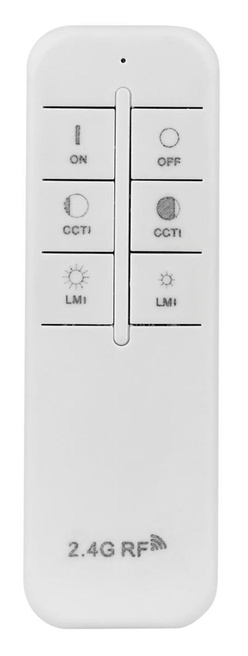 Stropna Led-svetilka Wiss, S Sijalko - črna/bela, Basics, kovina/umetna masa (60/10,5cm) - Globo