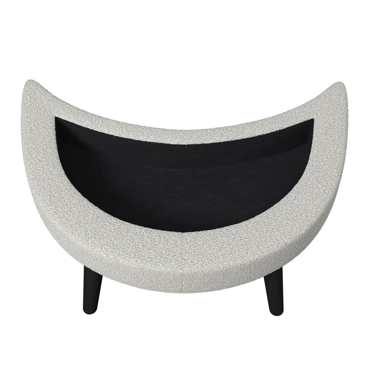 FOTOLIU BIANCA - gri, Modern, lemn/textil (109/83/148cm) - Bessagi Home