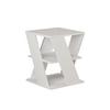 Mizica Cyclo - bela, Design, leseni material (55/55/55cm) - Livetastic