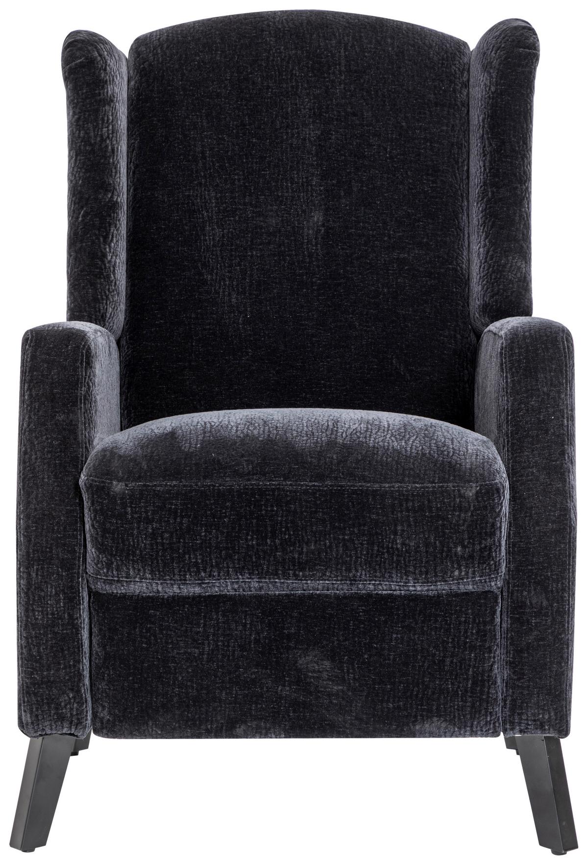 Relaxsessel Cosy Schwarz - Schwarz, MODERN, Holz/Textil (68/104/87cm) - Mömax