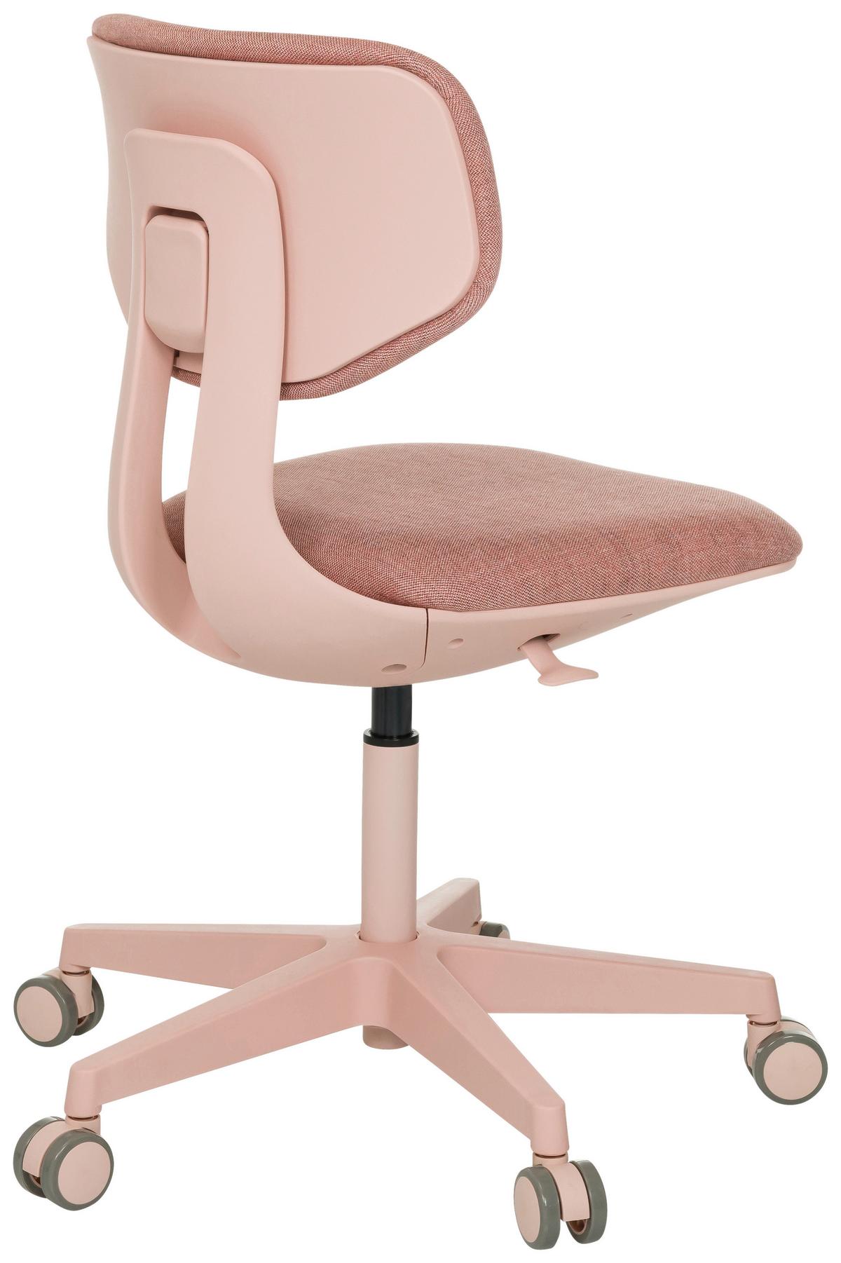 Otroški Vrtljivi Stol Kid Colore, Roza - roza, Moderno, umetna masa/tekstil (51/72- 87/51cm) - MID.YOU