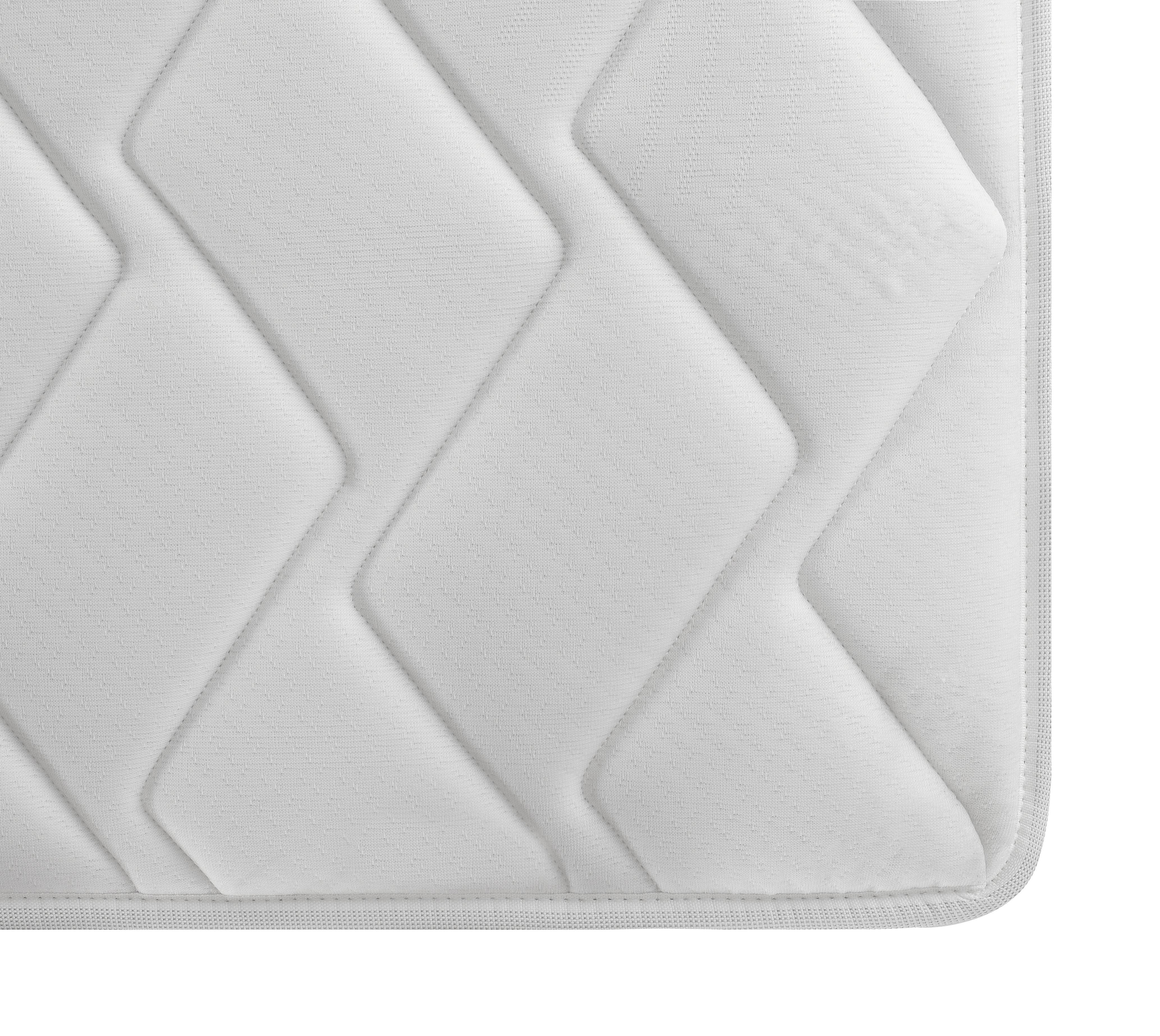 Kaltschaummatratze Air Deluxe H2/H3 ca. 90x200cm - Weiß, Basics, Textil (90/200cm) - MID.YOU