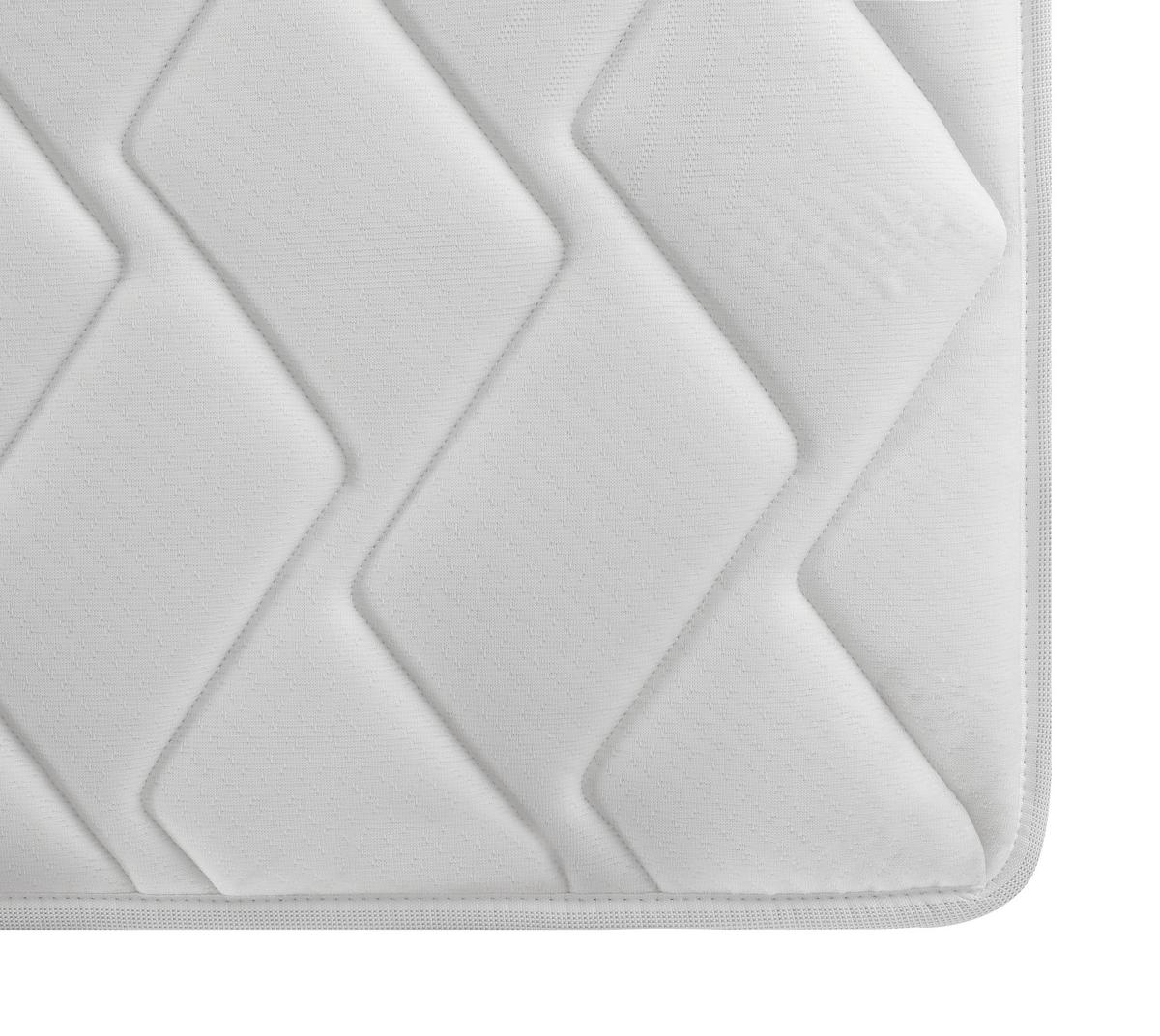 Kaltschaummatratze Air Deluxe H2/3 ca. 80x200cm - Weiß, Basics, Textil (80/200cm) - MID.YOU
