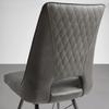 STOL CELINA -TOP- - grå/svart, Modern, metall/trä (47/91.5/62cm) - Mömax