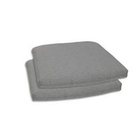 ZESTAW PODUSZEK OGRODOWYCH 20925 - szary, Basics, tkanina (40-47/5/45cm) - Mömax