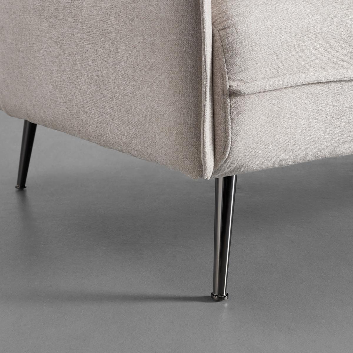 Canapea extensibila LANA - bej, Modern, lemn/textil (193/117/25,5cm) - Bessagi Home