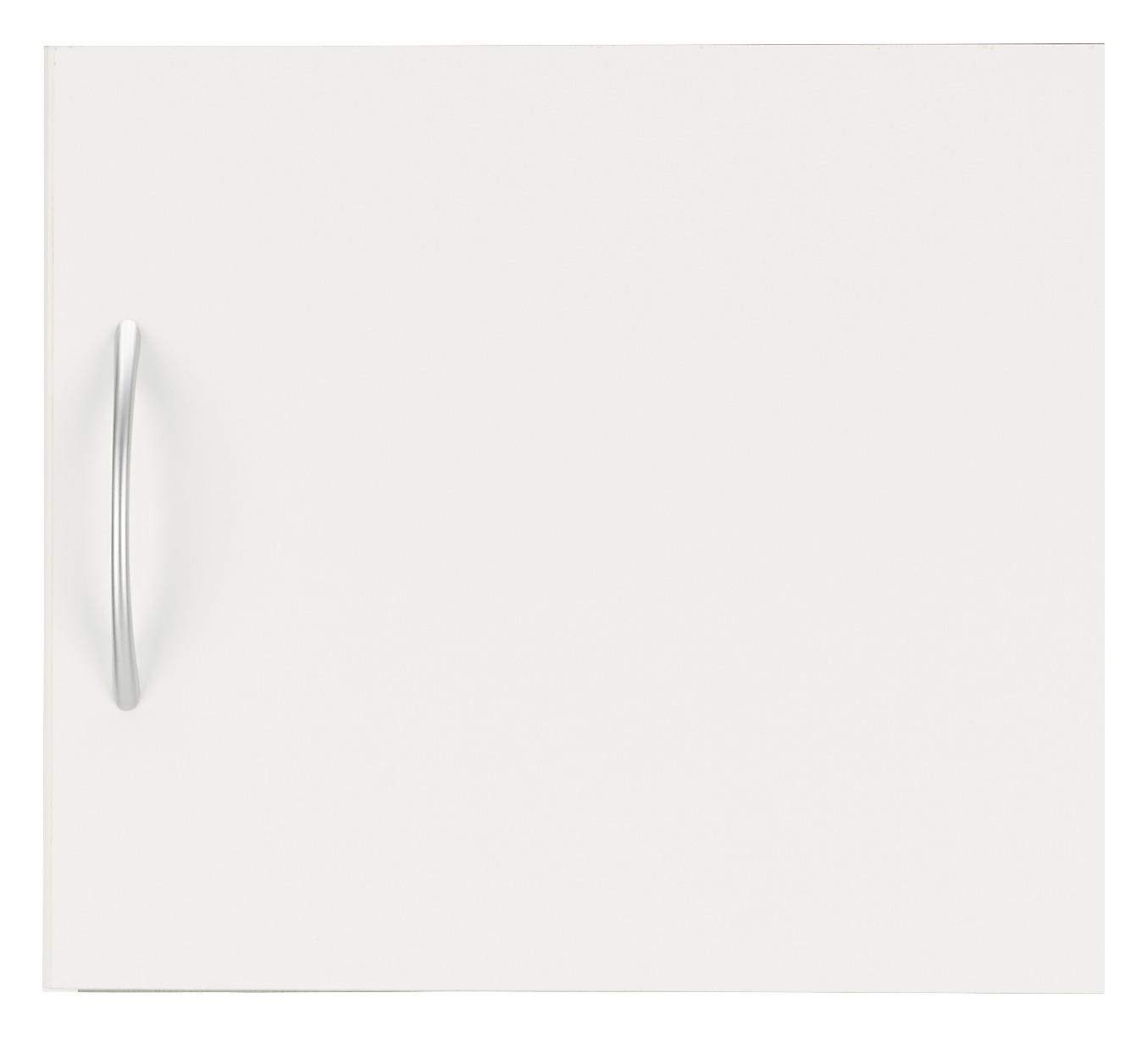 Aufsatzschrank in Weiß - Alufarben/Weiß, Holzwerkstoff/Kunststoff (45/40/40cm) - Modern Living