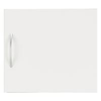 Aufsatzschrank in Weiss - Weiss/Alufarben, Konventionell, Holzwerkstoff/Kunststoff (45/40/40cm) - Mömax