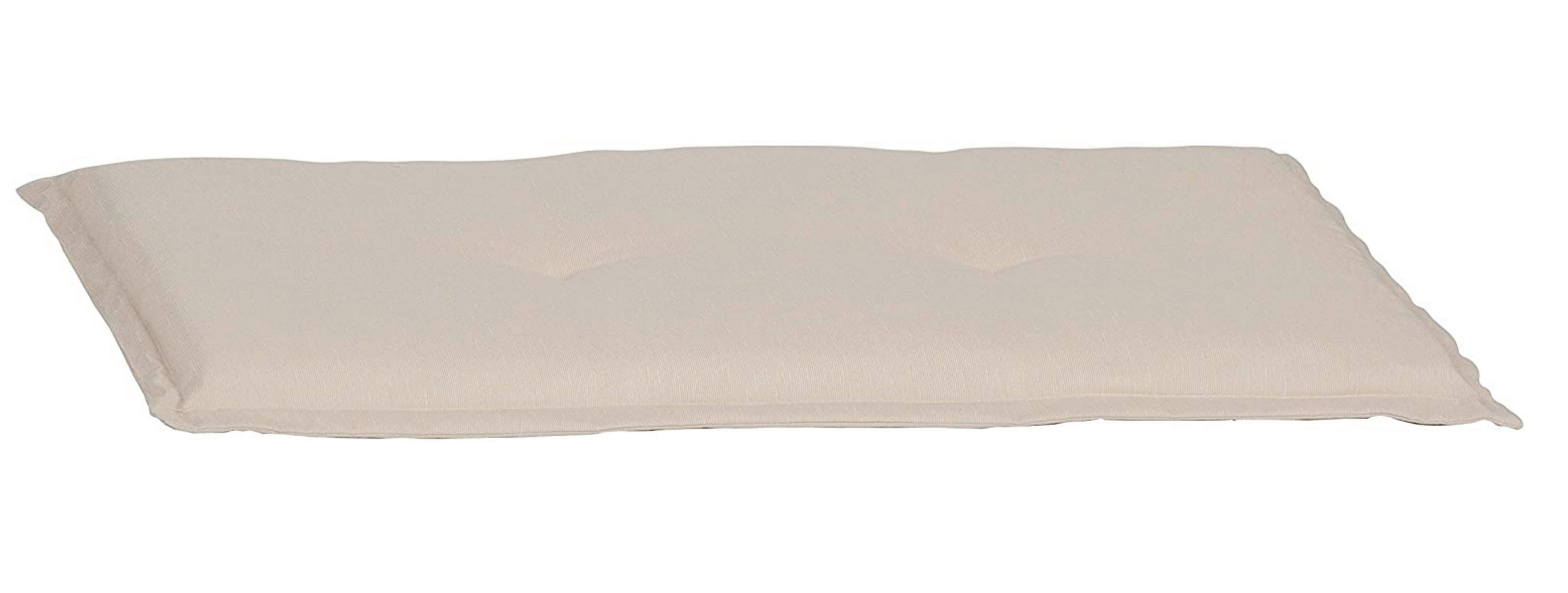 Blazina Za Klop Ascot, Bež, 145x45 - bež, Basics, tekstil (145/45/7cm)