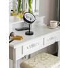 SPEGEL MED BELYSNING MIRRI 1-EXT- - svart, Modern, metall/glas (21/32/12cm) - Mömax