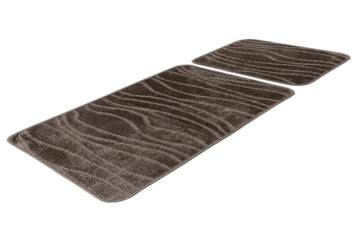 Bademattenset Lagoon 225 Taupe  2er-Set - Basics (50/80cm) - Kayoom