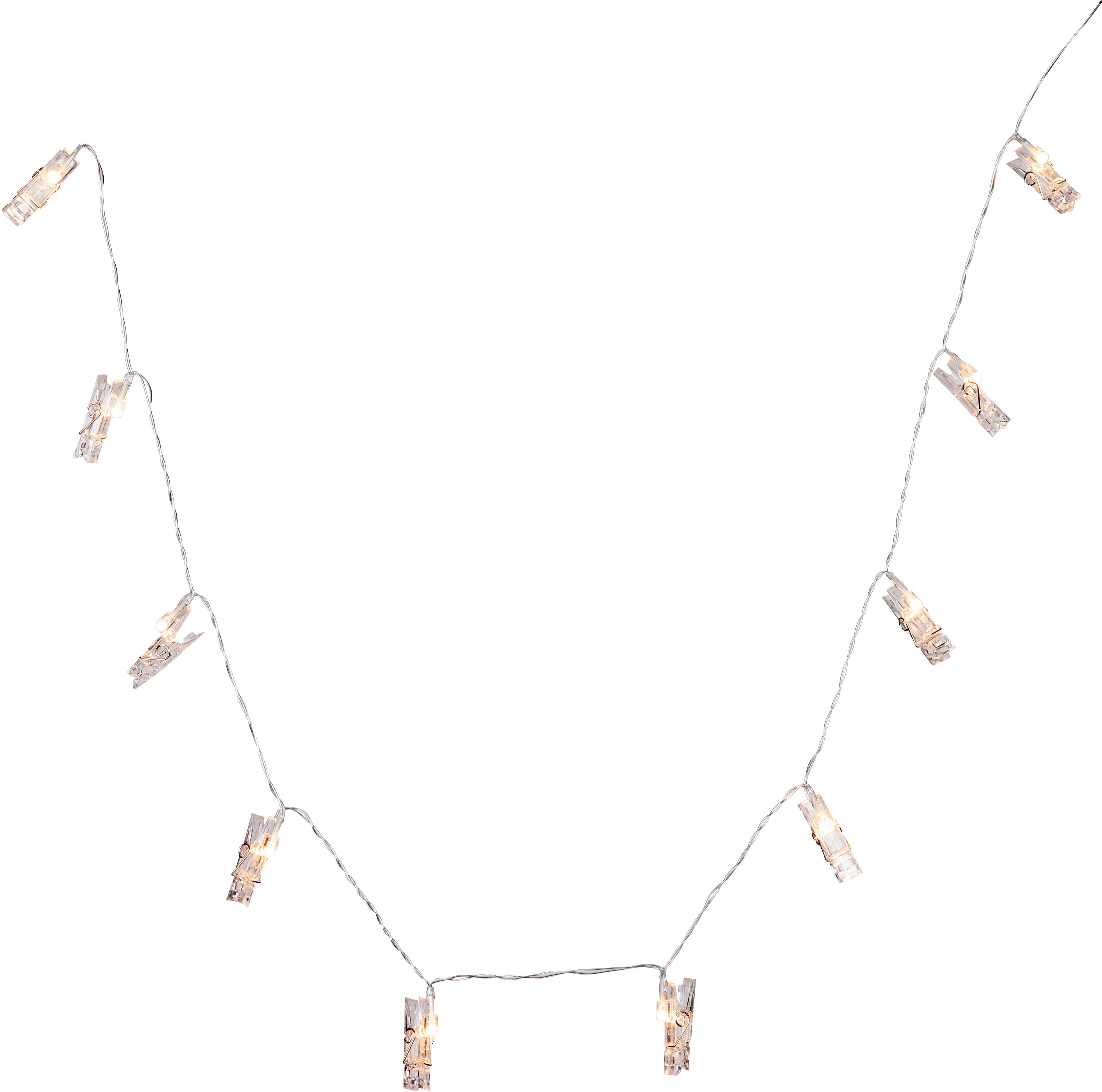 Fényfüzér Lom Kb. 185cm - áttetsző, Konventionell, műanyag (185cm) - Modern Living