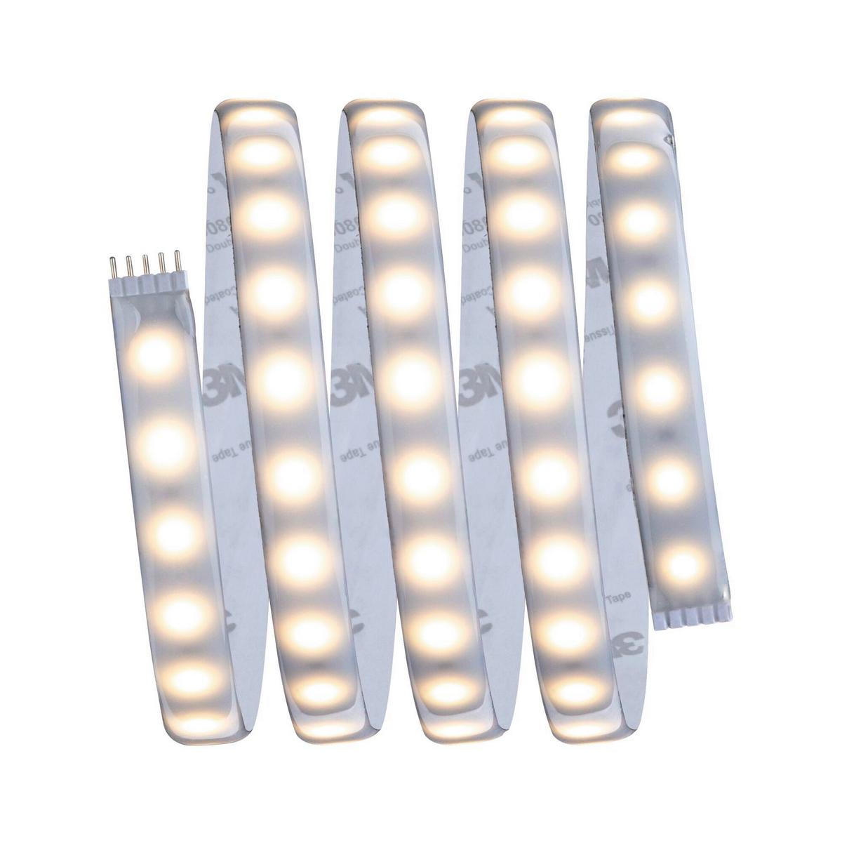 LED-Strip 70668 in Silberfarben max. 9 Watt - Silberfarben, Basics, Kunststoff (150-300,0cm) - Paulmann