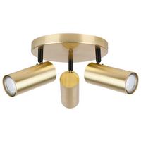 Deckenstrahler Messingfarben max. 15 Watt - Messingfarben, KONVENTIONELL, Metall (37/37/16cm)