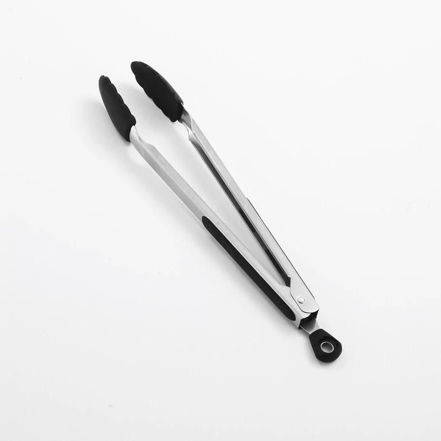 Grillcsipesz 13347-L - fekete, Basics, műanyag/fém (34/5/3cm)