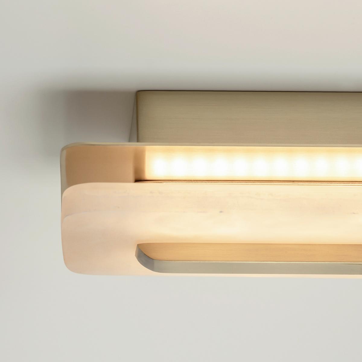 WANDLEUCHTE ALBATRE - Messingfarben, Design, Metall (6,6/8/40cm) - MAYTONI