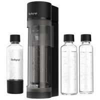 SATURATOR 10031188 LOGAN BLACK - czarny wysoki połysk, Basics, tworzywo sztuczne/szkło (11.2/42.6/18.8cm) - Sodapop