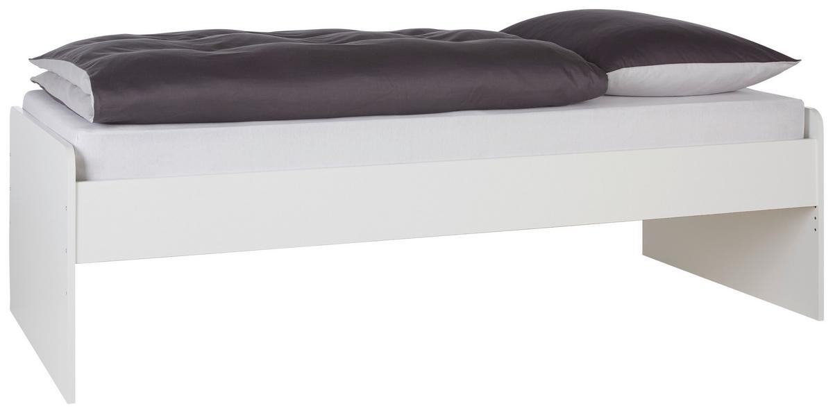 PAT TINERET YOUNG - alb, Konventionell, material pe bază de lemn (90/200cm) - Modern Living
