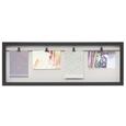 Fotohalter Casius, ca. 65,3x24x3,5cm - Schwarz, MODERN, Kunststoff (65,3/24/3,5cm) - MÖMAX modern living