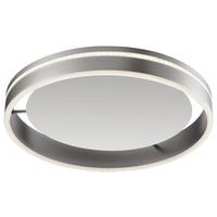 LAMPA SUFITOWA LED 8414-55 Q-VITO *SH* - kolor srebrny, Design, tworzywo sztuczne/metal (40/40/8cm) - Paul Neuhaus