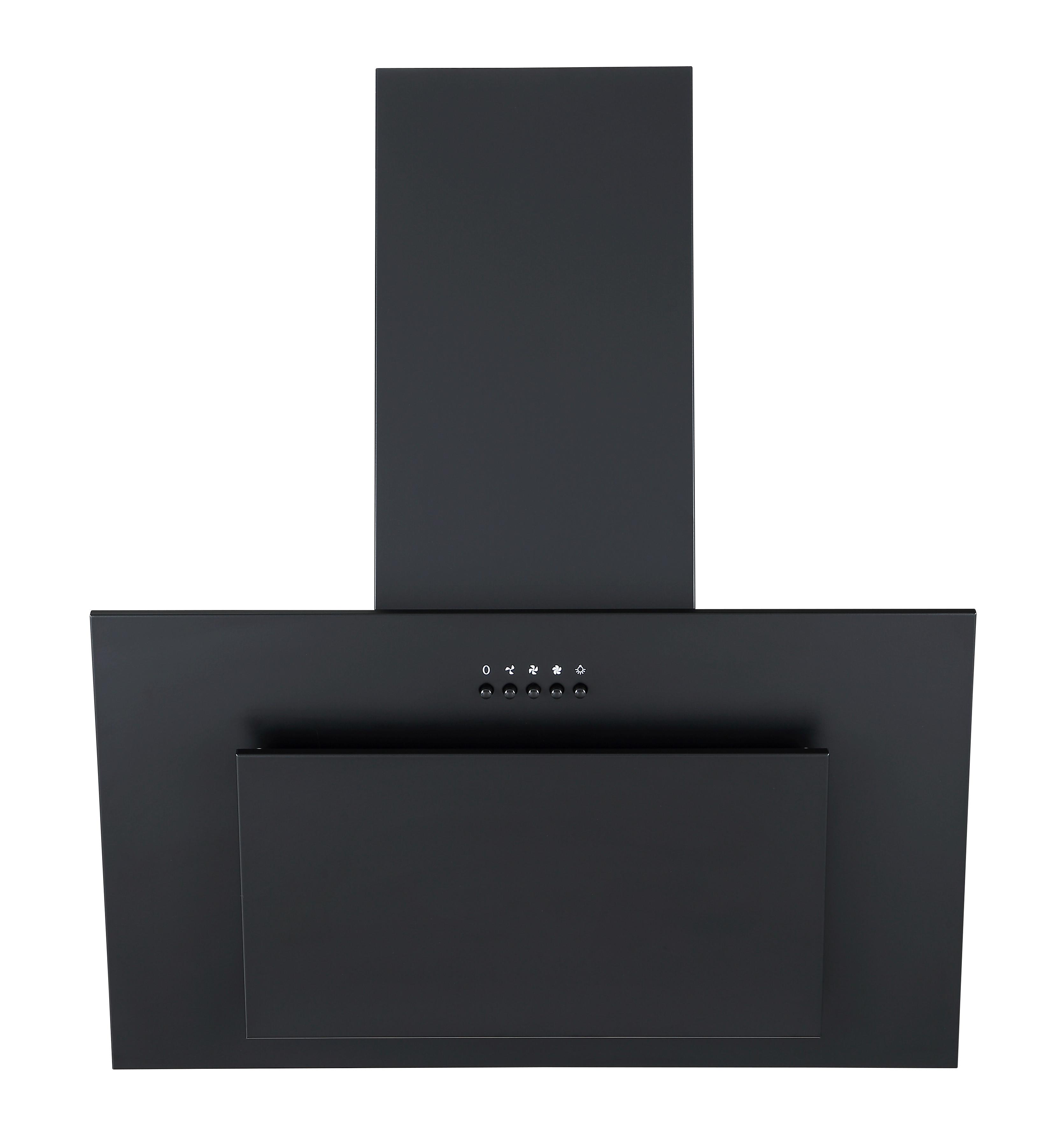 Dunstabzugshaube S13-60BBPH Schwarz - Schwarz, Basics, Metall (60/108.5/23.1cm) - PKM