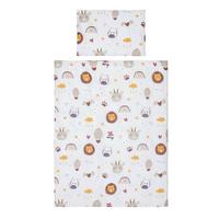Kinderbettwäsche Sandy ca. 100x135cm - Weiß, MODERN, Textil (100/135cm) - Premium Living