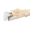 HANDTAG TILL STEKPANNA CLICK & COOK - WOOD - brun, Klassisk, metall/plast (19/4,8/5,5cm) - Mömax