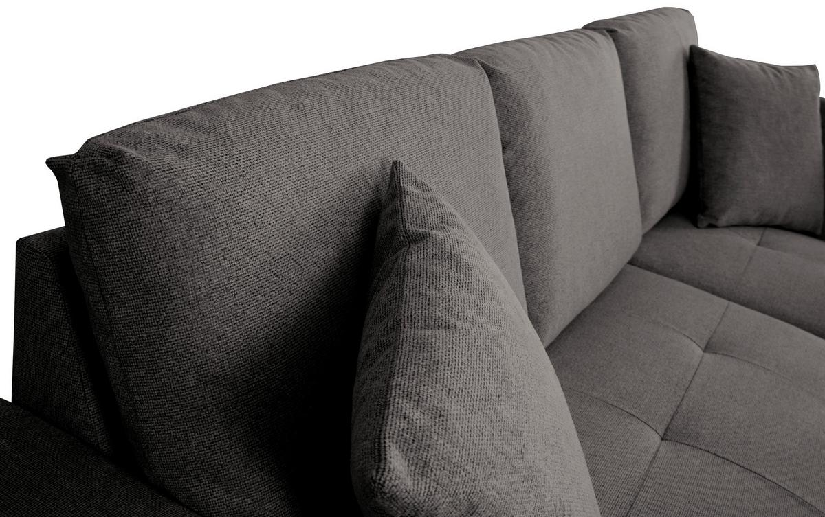 Coltar LUKAS - gri închis, Trend, textil (239/158cm)