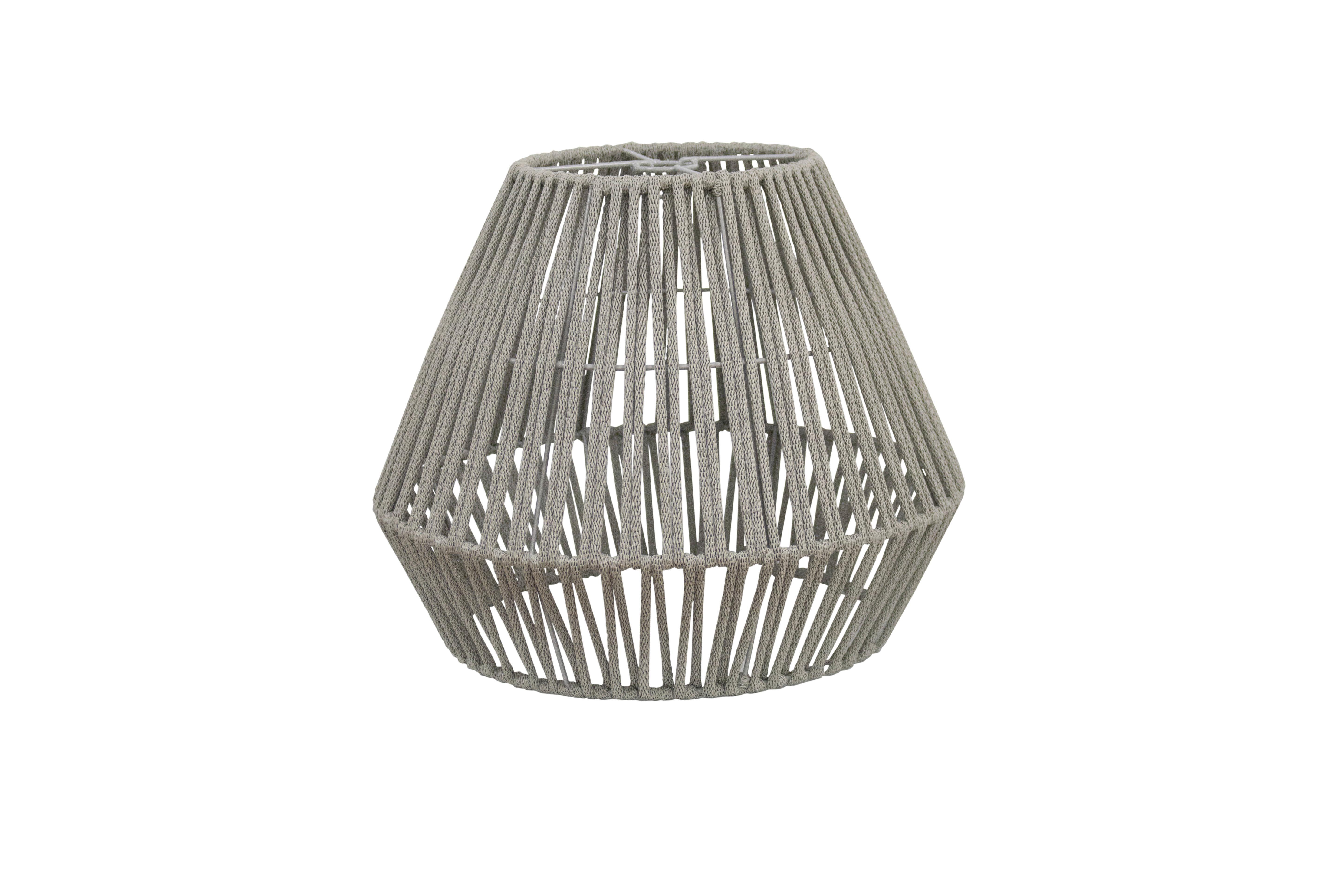 ZEWNĘTRZNA LAMPA WISZĄCA LUMCNT030SXHWNW CONTA - taupe, Natur, tworzywo sztuczne (40/30.5/40cm) - Newgarden