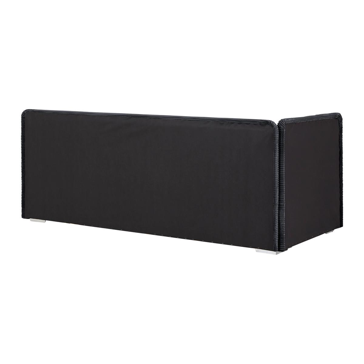 Bett Remi Graphitfarben ca. 140x200cm - Chromfarben/Graphitfarben, KONVENTIONELL, Holz/Kunststoff (140/200cm) - Mömax