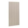 AKUSTIKPANEL GRACE 2ER-SET -SB- - sandfärgad, Modern, trämaterial/textil (60,5/120/2,2cm) - Mömax