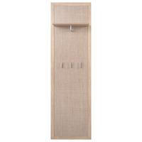 Előszobapanel Bali 41a - Sonoma tölgy, Konventionell, faalapú anyag/fém (55/185/30cm)