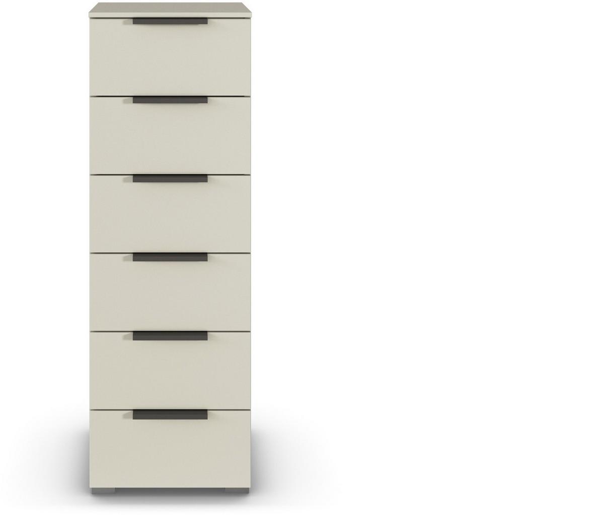 Komoda Paola, Barva Šampanjca - barve šampanjca/barve aluminija, Trend, kovina/leseni material (40/119/42cm) - Novel