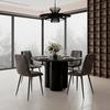 TABLE À MANGER KIANO - noir, MODERN, matériau en bois/céramique (130/75cm) - Bessagi Home