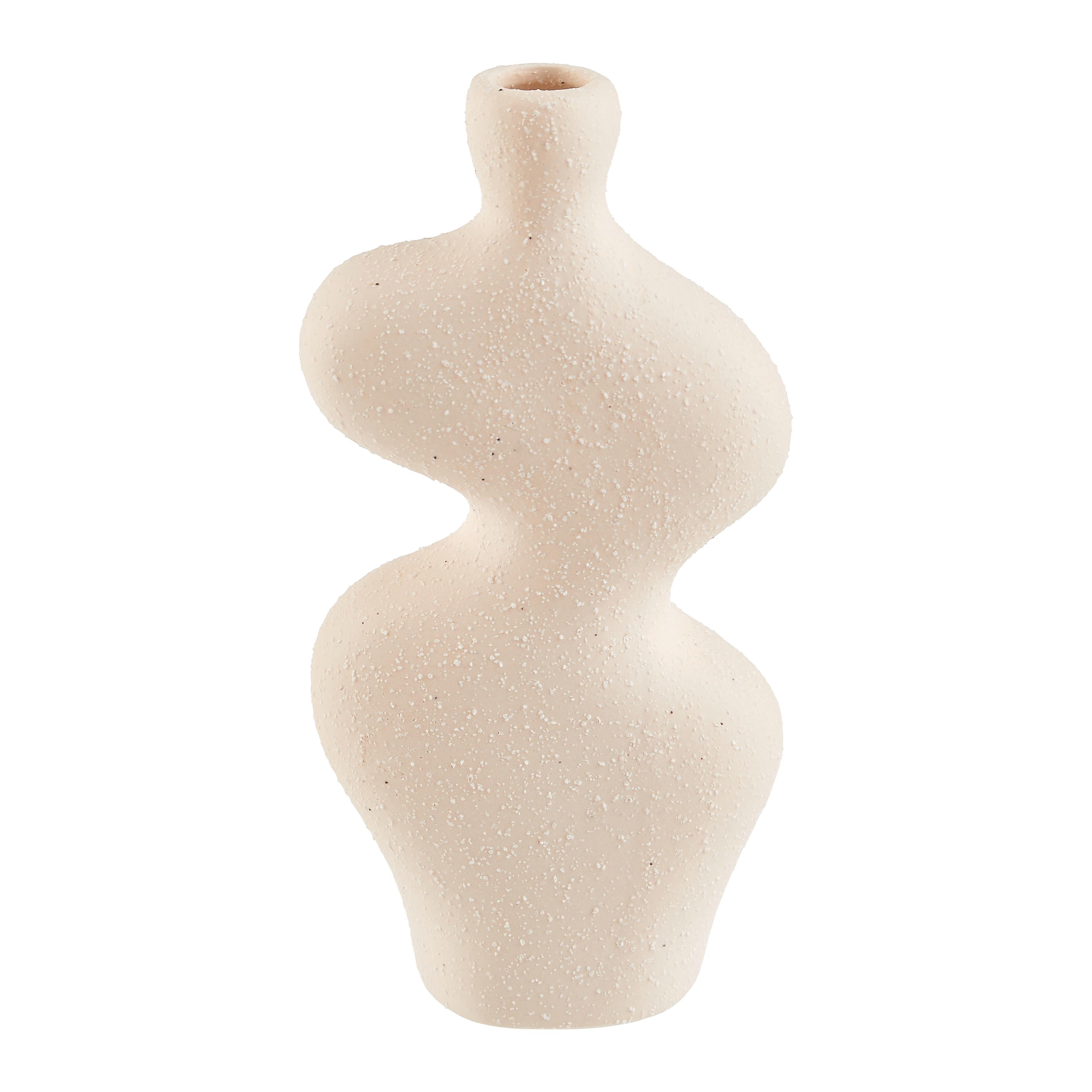 Vase Luis Beige - KONVENTIONELL, Keramik (8,6/17,4/4,6cm) - Modern Living