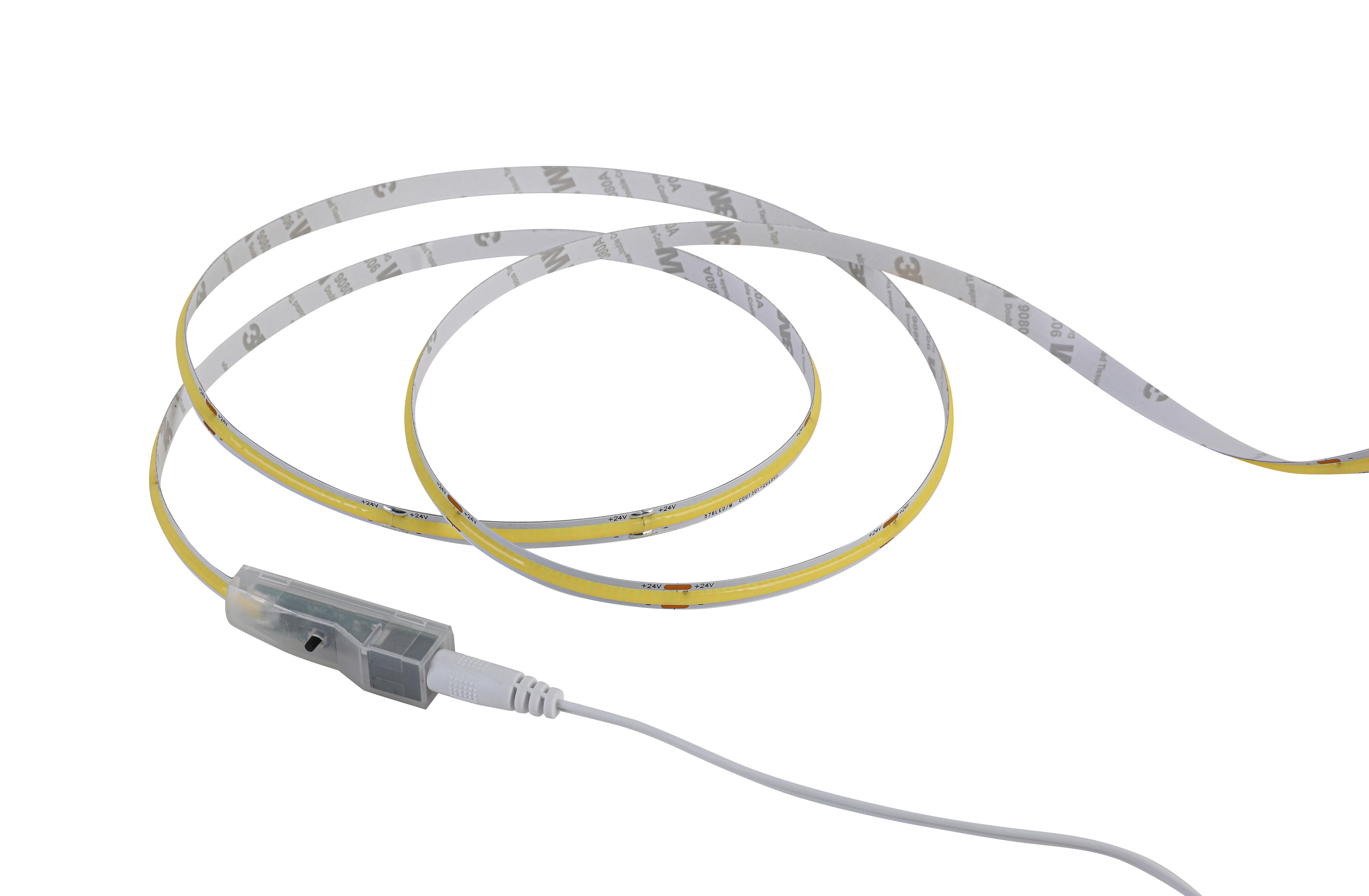 LED-LIST HOCH - vit, Modern, plast (500cm) - Mömax