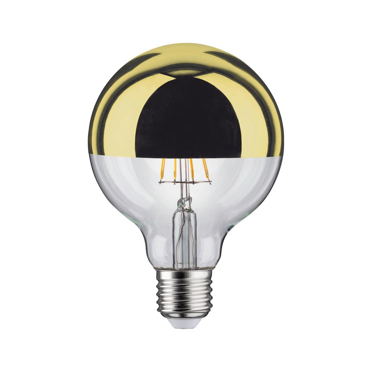 LED-Leuchtmittel 28675 max. 6,5 Watt - Klar/Goldfarben, Basics, Glas (13,8cm) - Paulmann