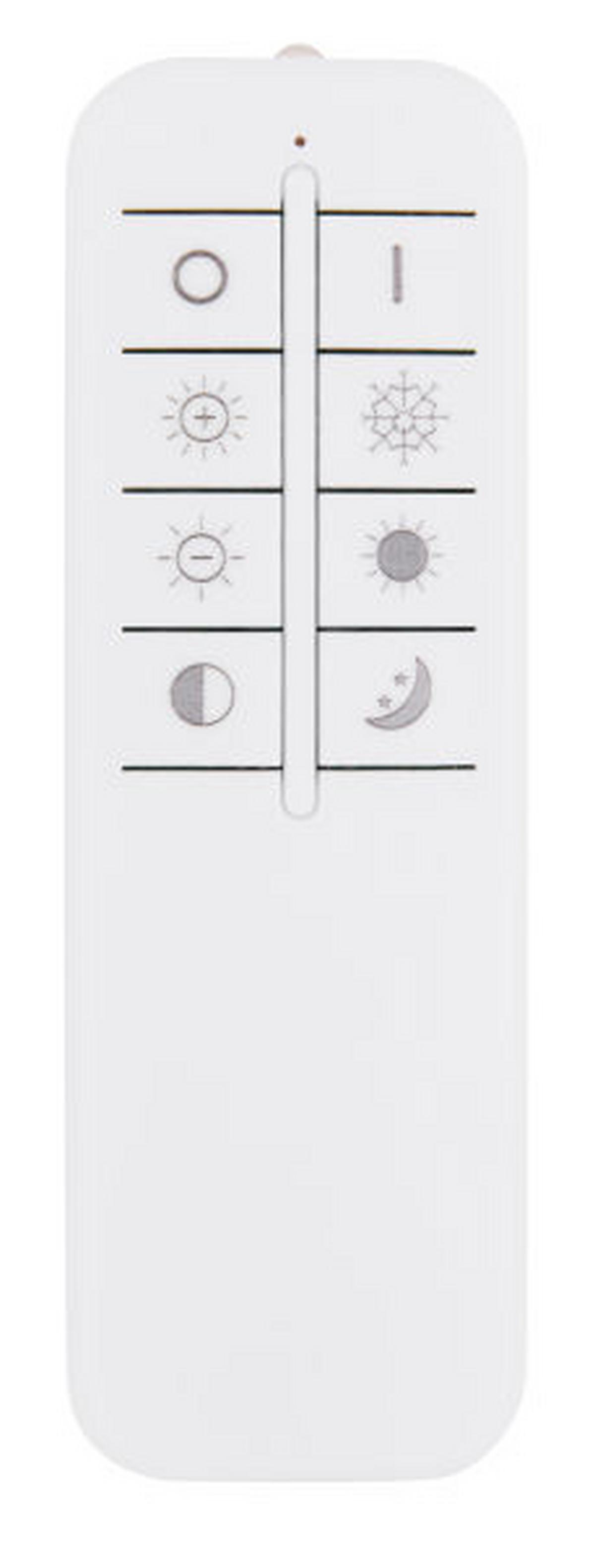 LED-DECKENLEUCHTE 48438-36 RODAN - Goldfarben/Opal, Trend, Kunststoff/Metall (48,5/46,5/6,1cm) - Globo