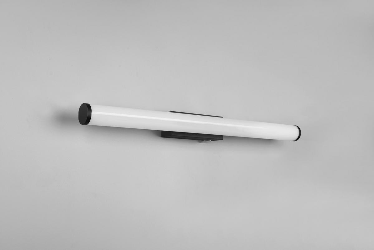 LED-Wandleuchte Mattimo in Schwarz/Weiß max. 6,5 Watt - Schwarz/Weiß, Basics, Kunststoff/Metall (60/5,5cm) - Trio Leuchten